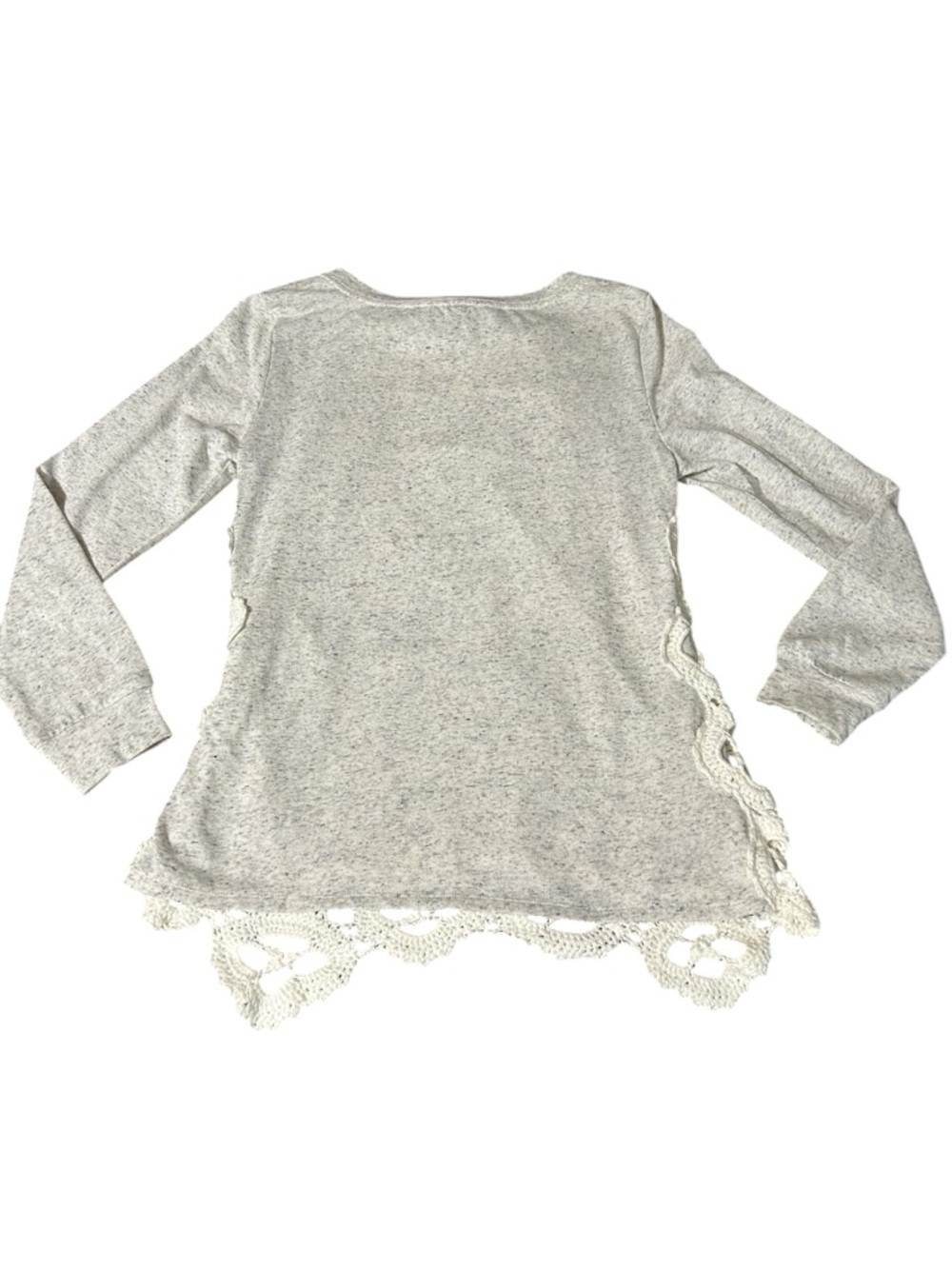 Sundance CrochetLace Overlay Top Boho Cream Gray
Long Sleeve
Medium - Picture 6 of 9
